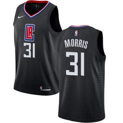 Nike Los Angeles Clippers #31 Marcus Morris Black Youth NBA Swingman Statement Edition Jersey
